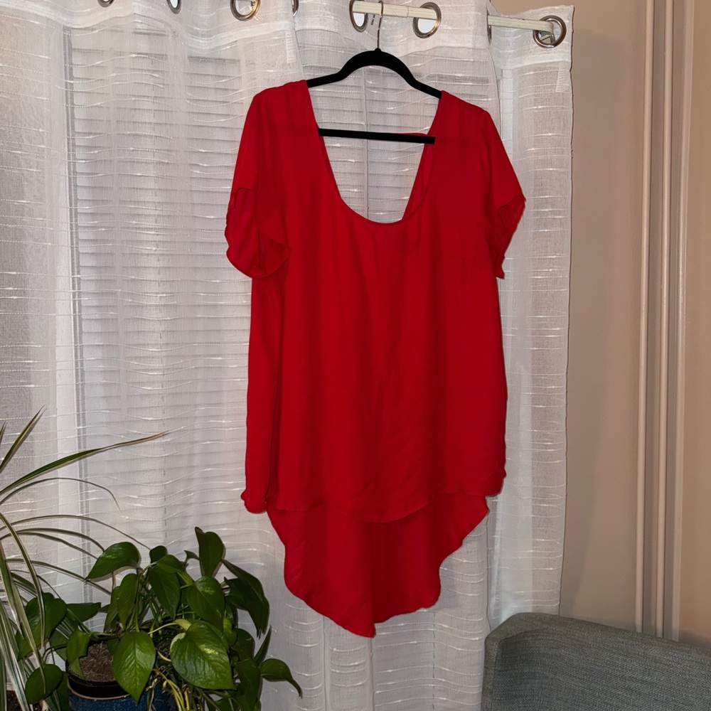 Torrid Vibrant Red Top